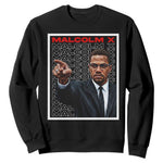 Malcolm X Legend Sweatshirt African American Activist Legacy - African Pride