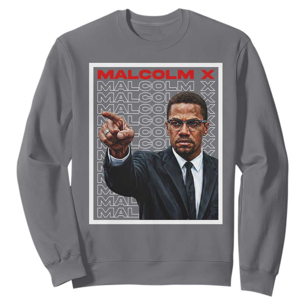 Malcolm X Legend Sweatshirt African American Activist Legacy - African Pride
