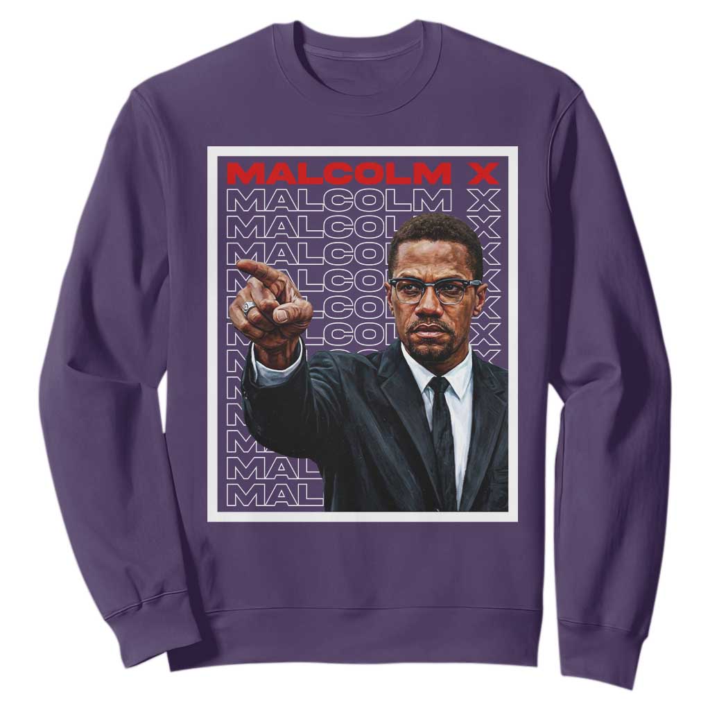 Malcolm X Legend Sweatshirt African American Activist Legacy - African Pride