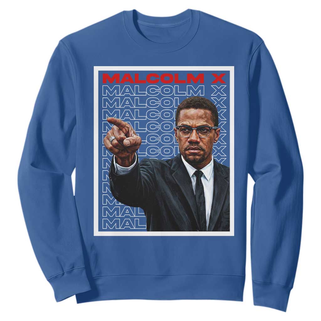 Malcolm X Legend Sweatshirt African American Activist Legacy - African Pride
