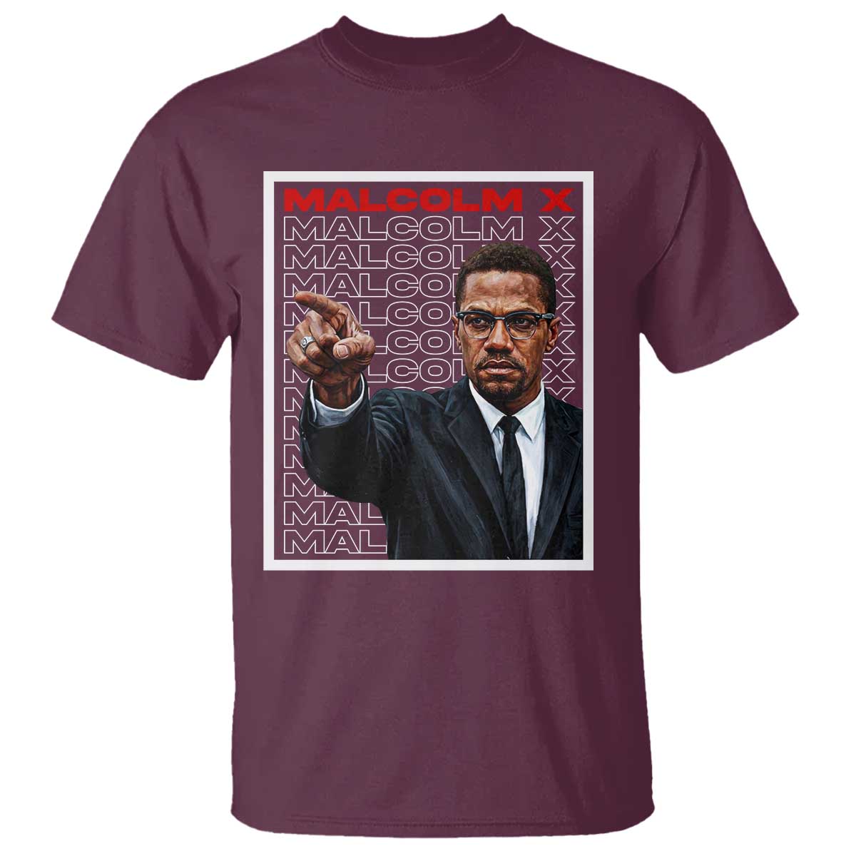 Malcolm X Legend T Shirt African American Activist Legacy - African Pride