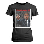 Malcolm X Legend T Shirt For Women African American Activist Legacy - African Pride