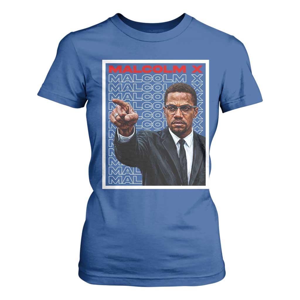 Malcolm X Legend T Shirt For Women African American Activist Legacy - African Pride