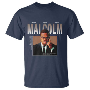 Black History Hero Malcolm X T Shirt Stumbling Is Not Falling TS12