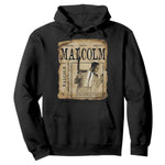 Malcolm X Historical Newspaper Hoodie Stumbling Is Not Falling Black History TS12