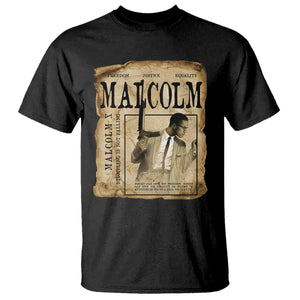 Malcolm X Historical Newspaper T Shirt Stumbling Is Not Falling Black History TS12