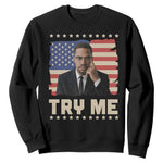 Malcolm X Try Me Sweatshirt African American Pride Gift - African Pride