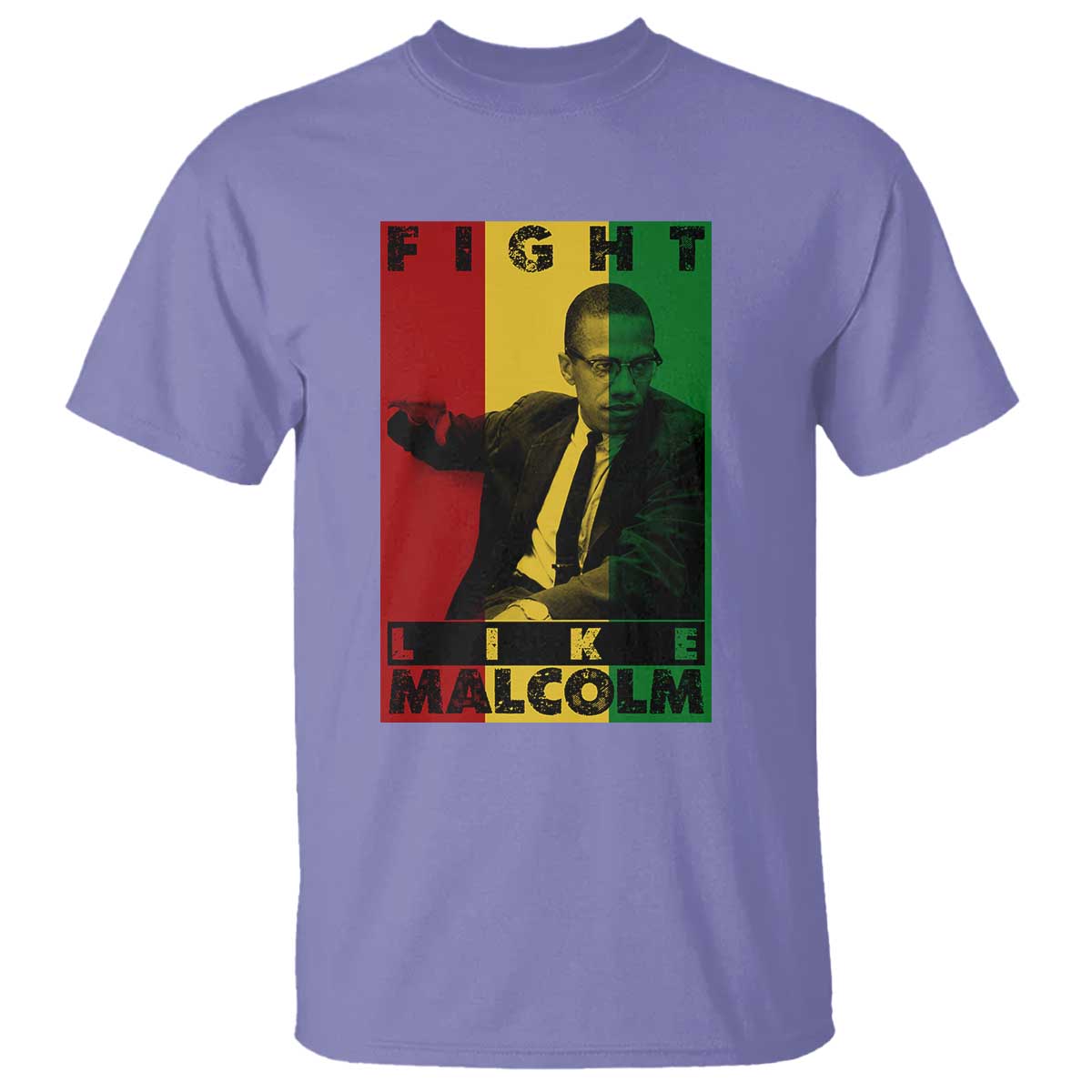 Fight Like Malcolm X T Shirt African American Pride Gift - African Pride