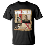 Malcolm X Quote T Shirt Nobody Can Give You Freedom Take It - African Pride