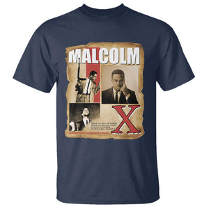 Malcolm X Quote T Shirt Nobody Can Give You Freedom Take It - African Pride