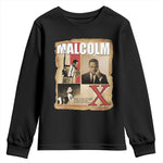 Malcolm X Quote Youth Sweatshirt Nobody Can Give You Freedom Take It - African Pride