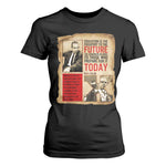 Education Is The Passport To The Future Malcolm X Wisdom T Shirt For Women - African Pride