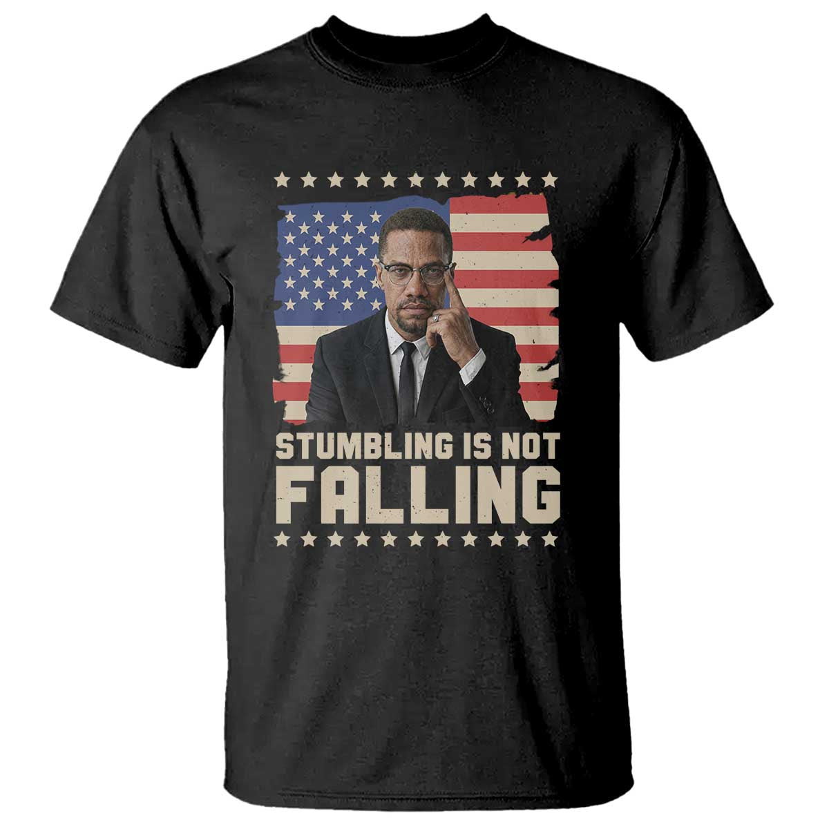 African American Pride Gift T Shirt Malcolm X TS12