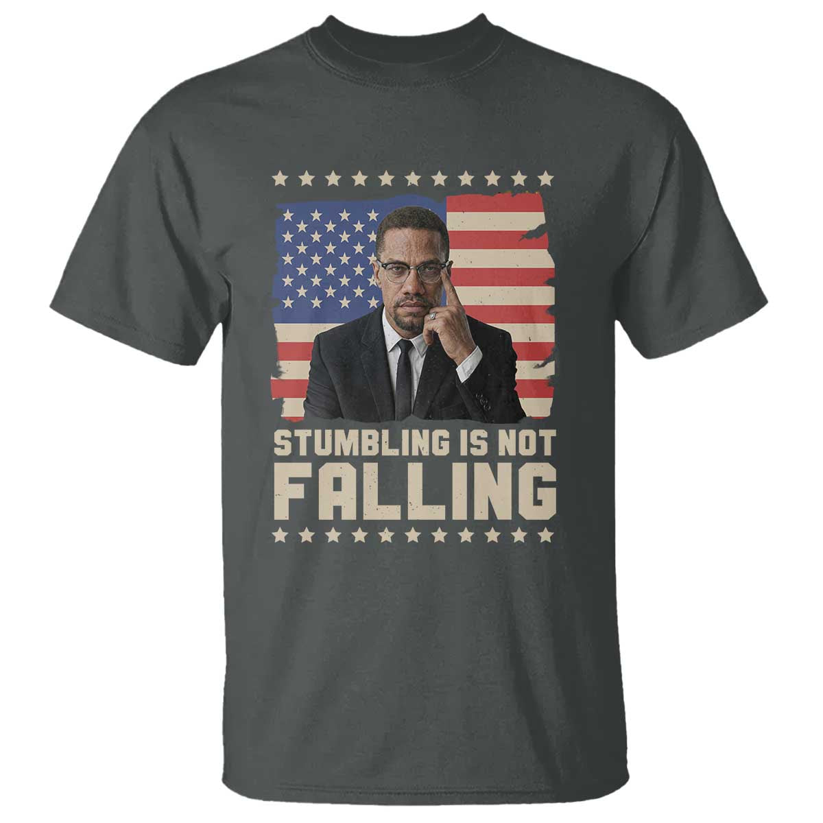African American Pride Gift T Shirt Malcolm X TS12