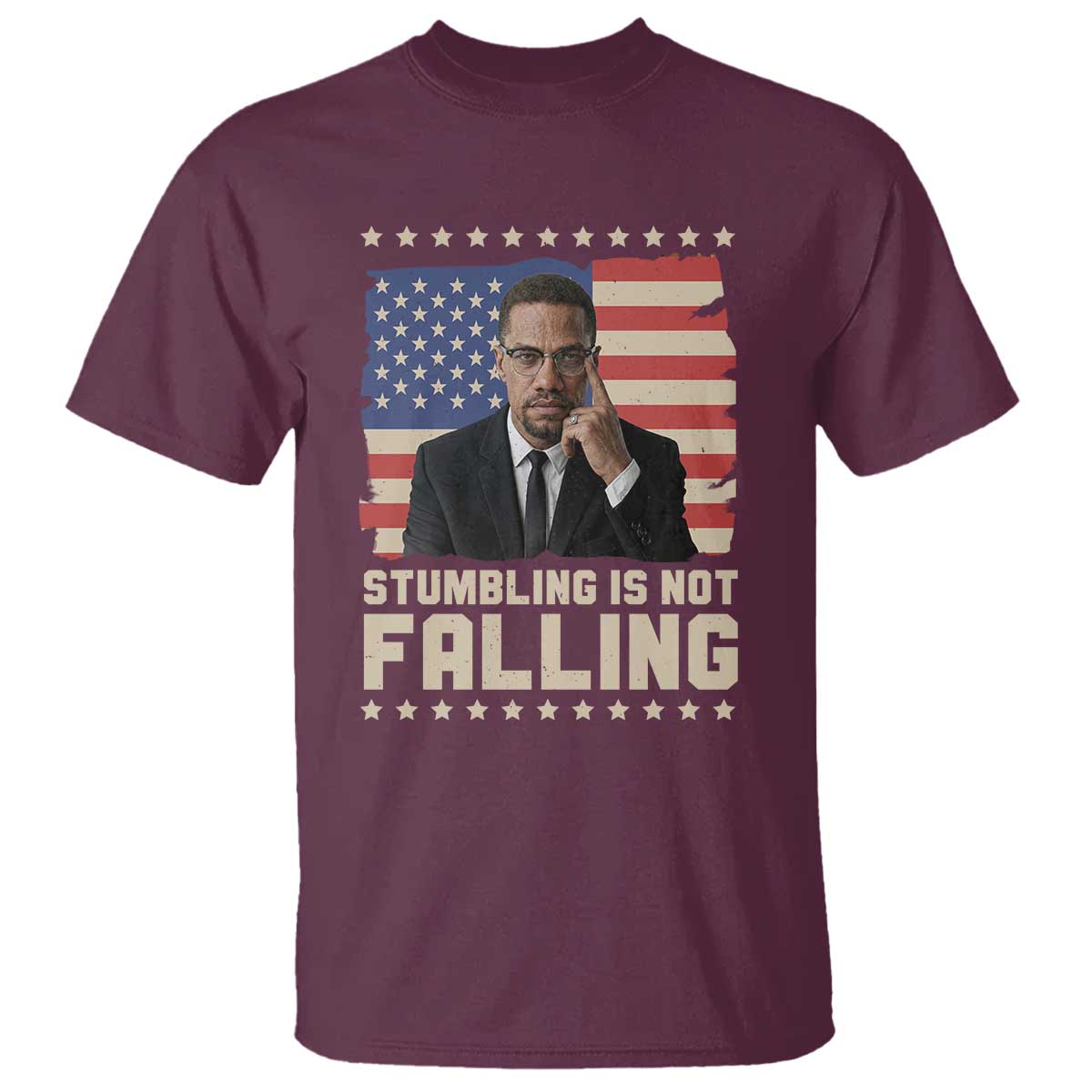 African American Pride Gift T Shirt Malcolm X TS12