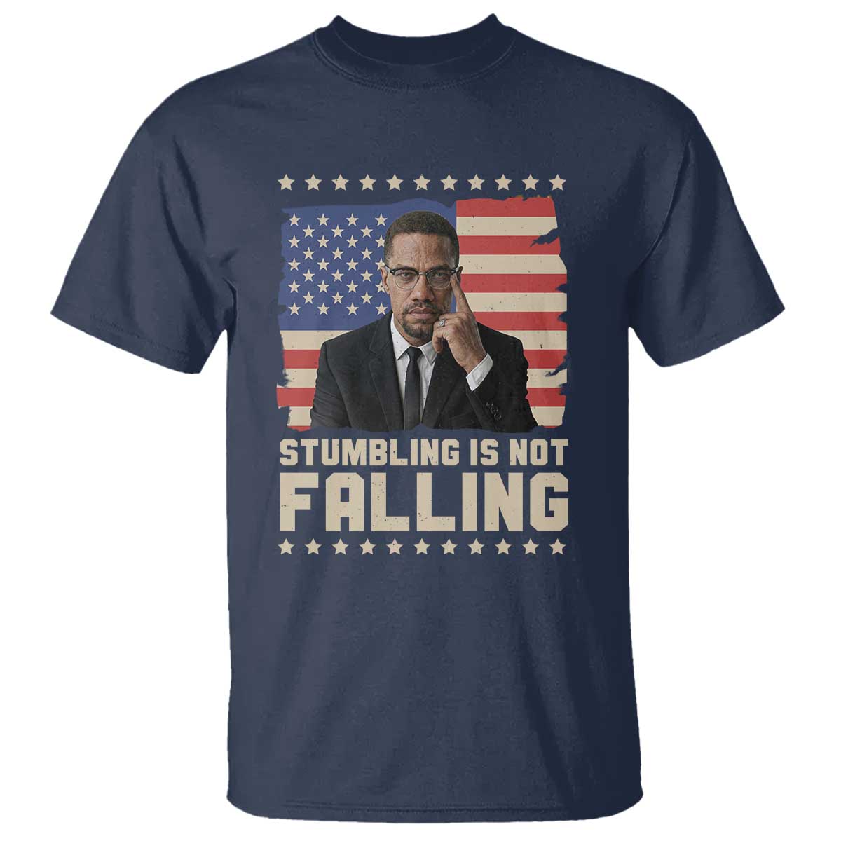 African American Pride Gift T Shirt Malcolm X TS12