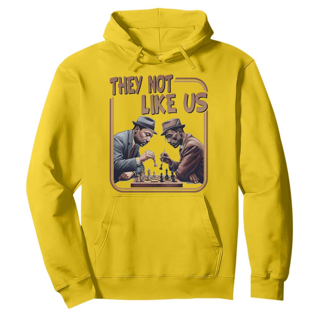 MLK And Malcolm X Hoodie They Not Like Us Revolutionary Leaders - African Pride