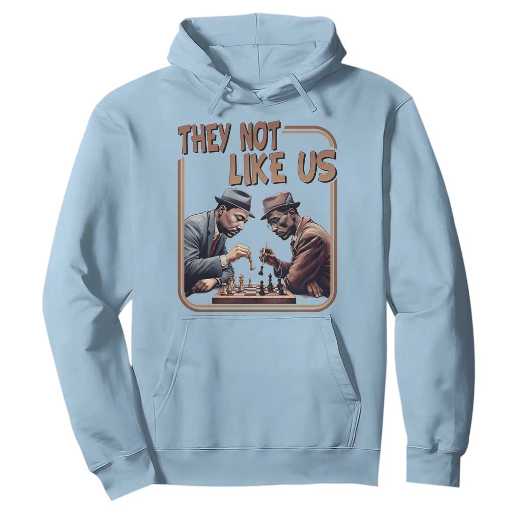 MLK And Malcolm X Hoodie They Not Like Us Revolutionary Leaders - African Pride