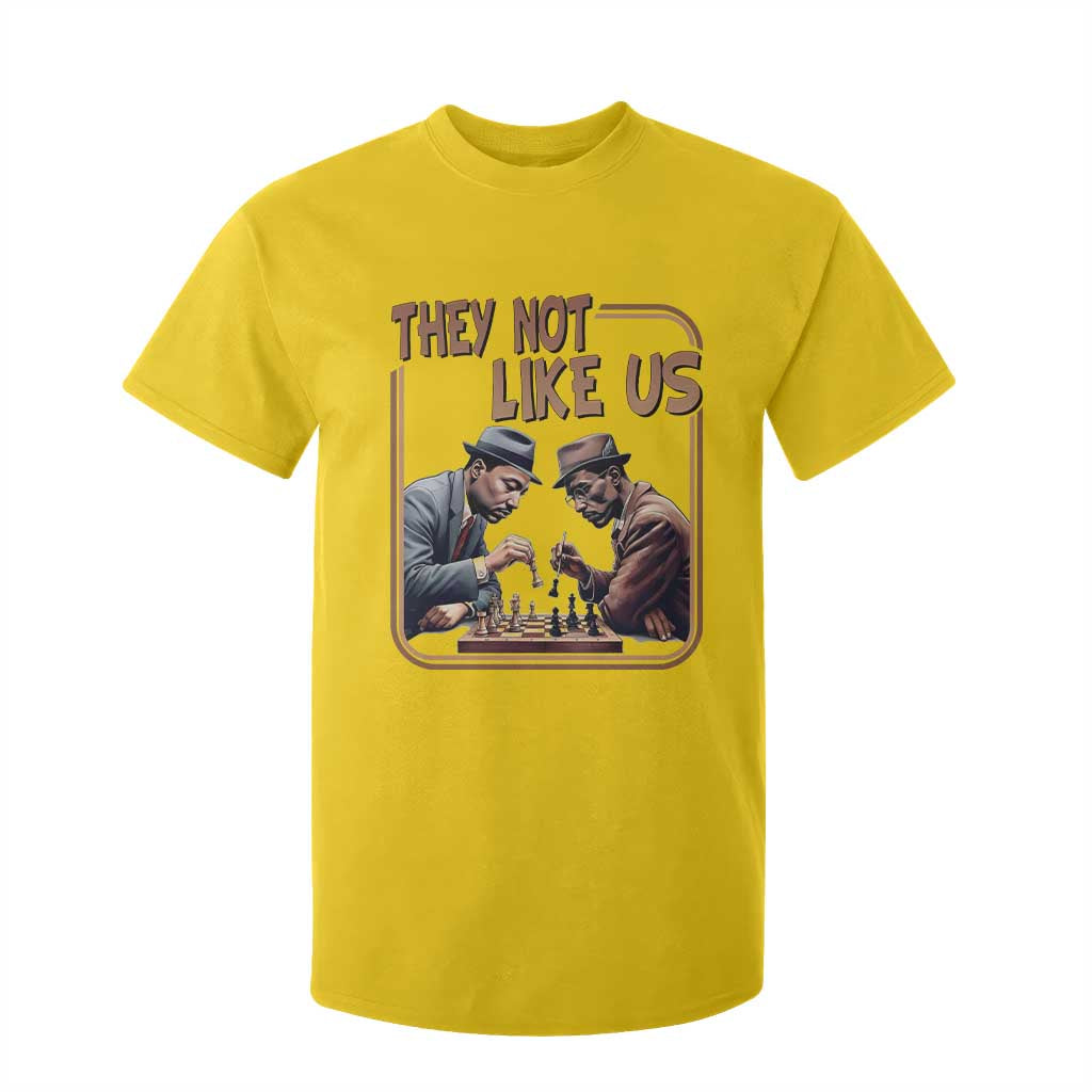 MLK And Malcolm X T Shirt For Kid They Not Like Us Revolutionary Leaders - African Pride