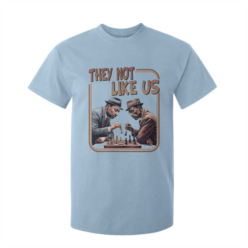 MLK And Malcolm X T Shirt For Kid They Not Like Us Revolutionary Leaders - African Pride