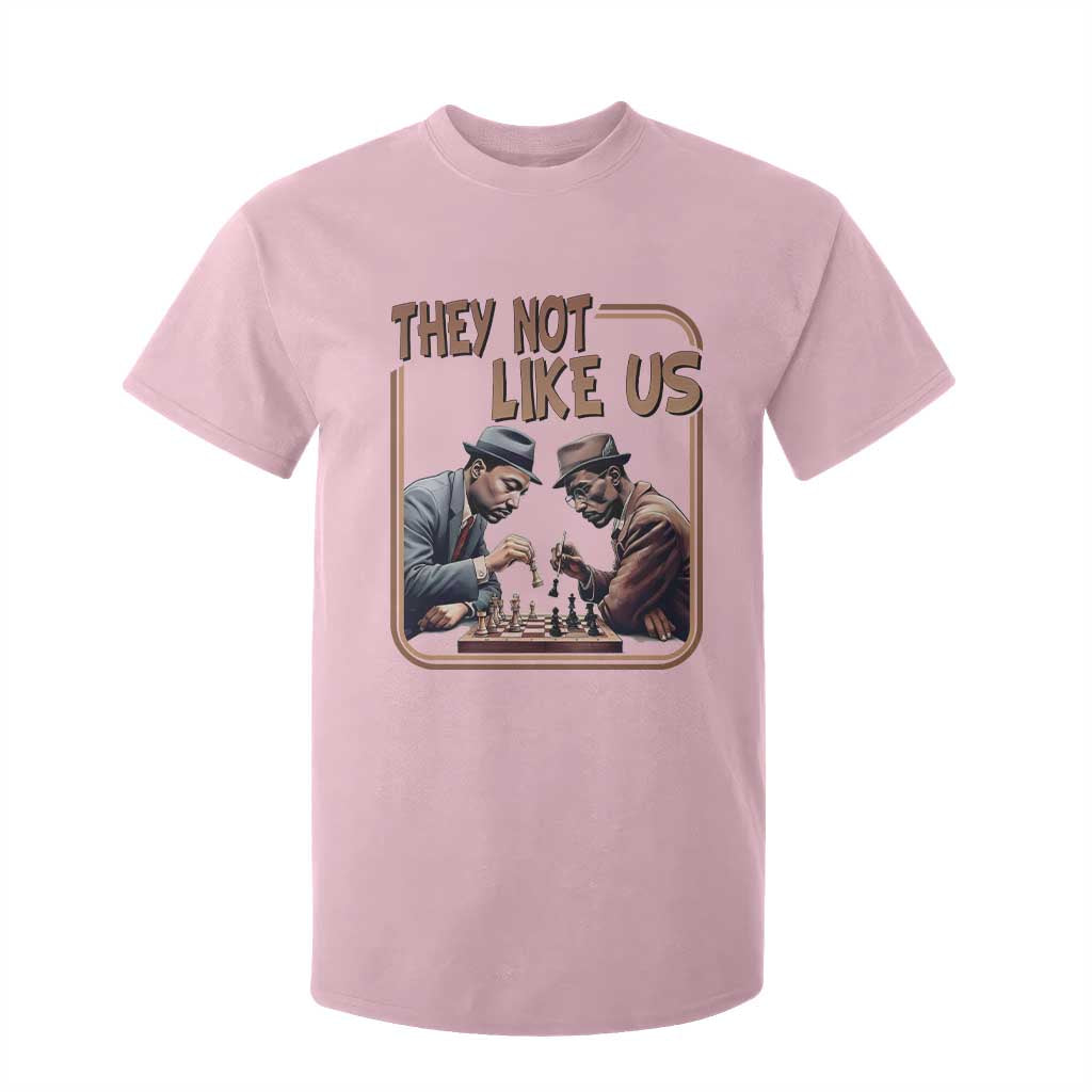 MLK And Malcolm X T Shirt For Kid They Not Like Us Revolutionary Leaders - African Pride