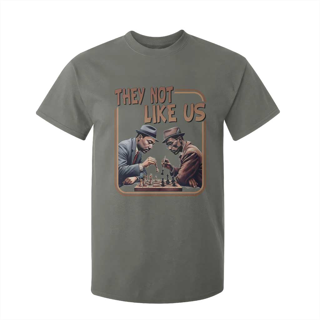 MLK And Malcolm X T Shirt For Kid They Not Like Us Revolutionary Leaders - African Pride