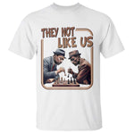 MLK And Malcolm X T Shirt They Not Like Us Revolutionary Leaders - African Pride