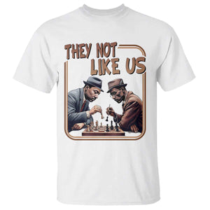 MLK And Malcolm X T Shirt They Not Like Us Revolutionary Leaders - African Pride