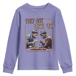 MLK And Malcolm X Youth Sweatshirt They Not Like Us Revolutionary Leaders - African Pride