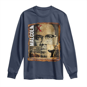 Education Is The Passport To The Future Long Sleeve Shirt Malcolm X Quote