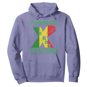 Stumbling Is Not Falling Hoodie African American Black History Month TS12