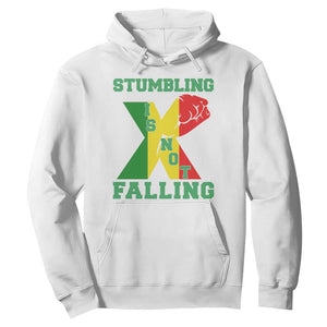 Stumbling Is Not Falling Hoodie African American Black History Month TS12