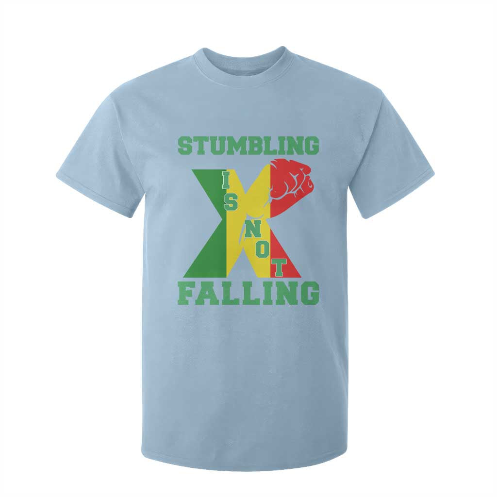 Stumbling Is Not Falling T Shirt For Kid African American Black History Month TS12
