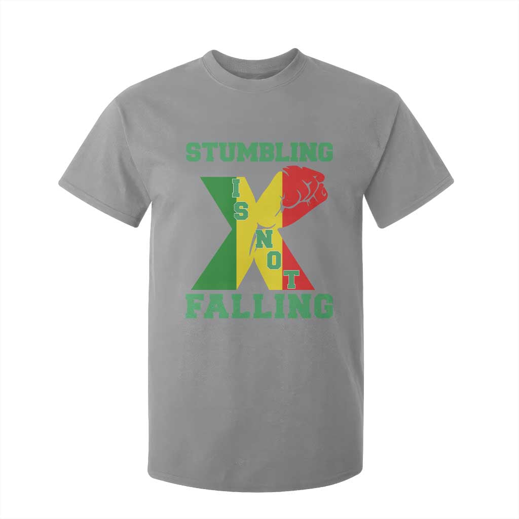 Stumbling Is Not Falling T Shirt For Kid African American Black History Month TS12
