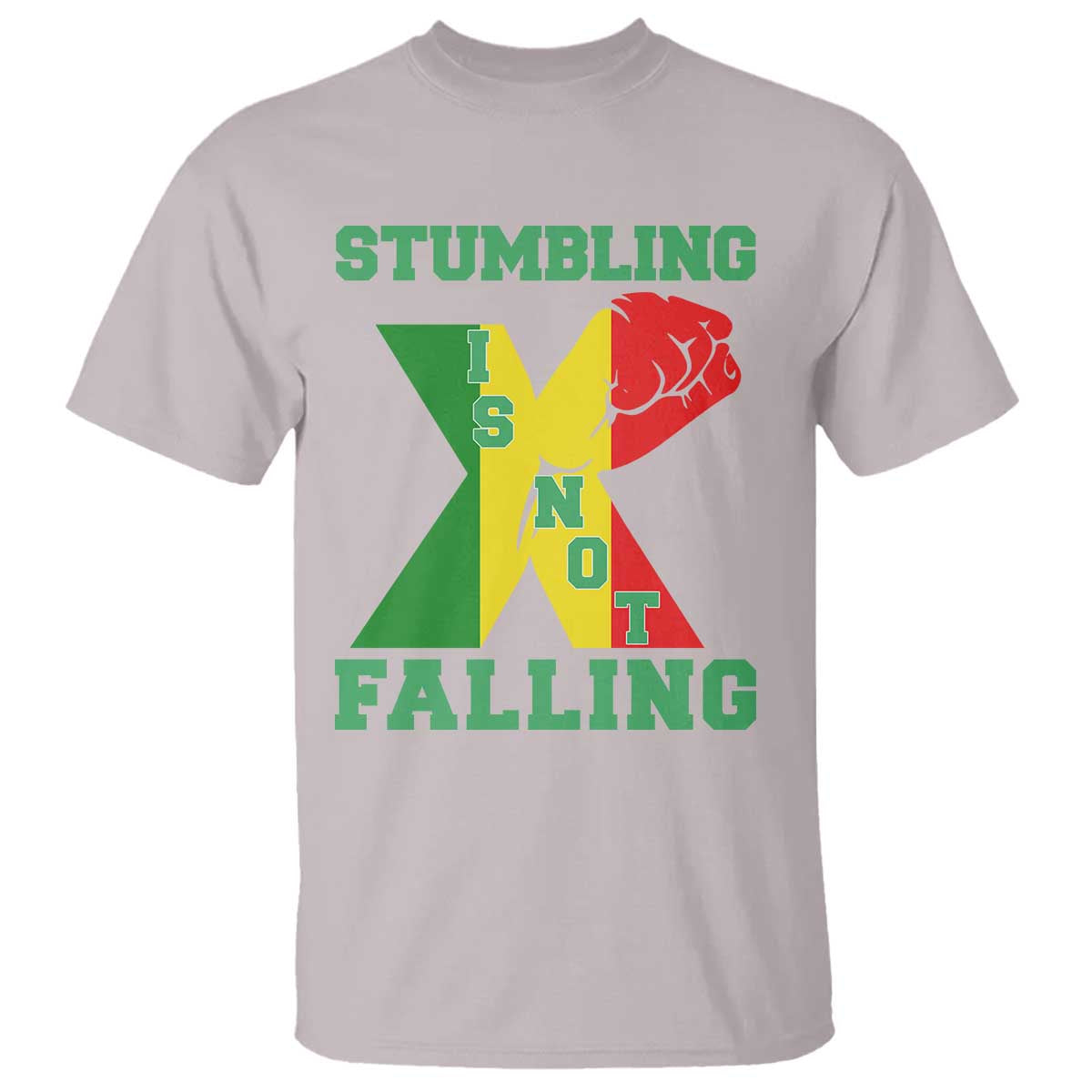 Stumbling Is Not Falling T Shirt African American Black History Month TS12
