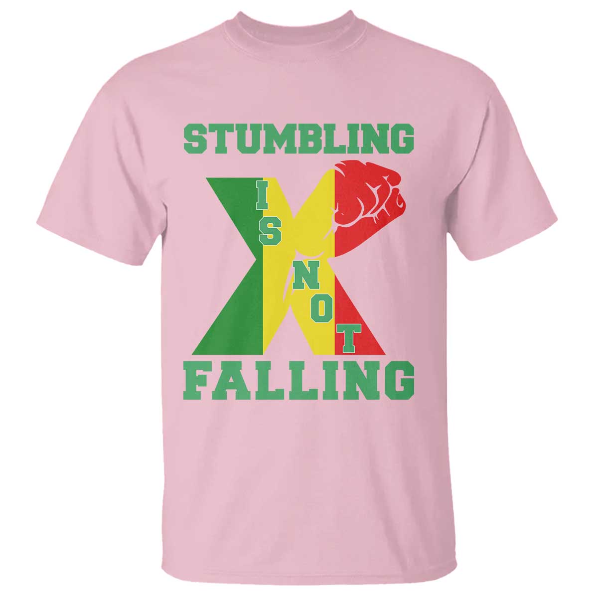 Stumbling Is Not Falling T Shirt African American Black History Month TS12