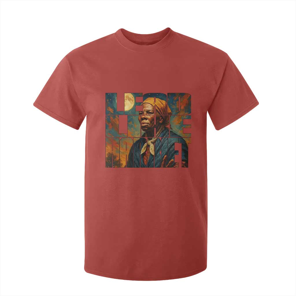 Lead Like Harriet T Shirt For Kid Black History Month Juneteenth Quote - African Pride