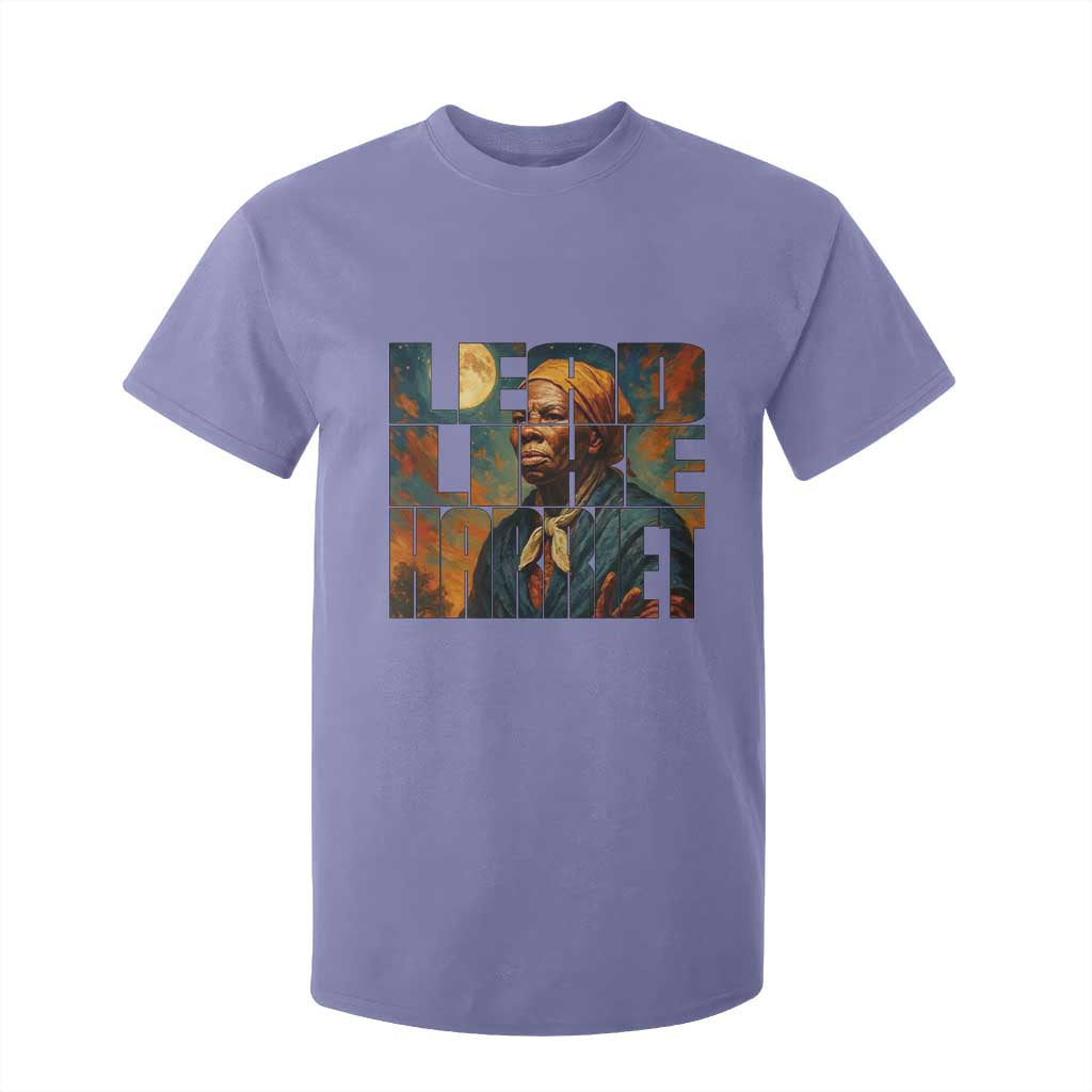 Lead Like Harriet T Shirt For Kid Black History Month Juneteenth Quote - African Pride