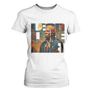 Lead Like Harriet T Shirt For Women Black History Month Juneteenth Quote - African Pride