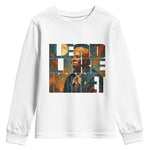 Lead Like Harriet Youth Sweatshirt Black History Month Juneteenth Quote - African Pride