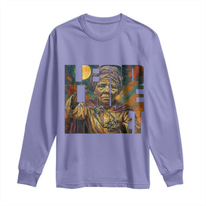 Lead Like Harriet Long Sleeve Shirt Black Women Leadership Quote - African Pride