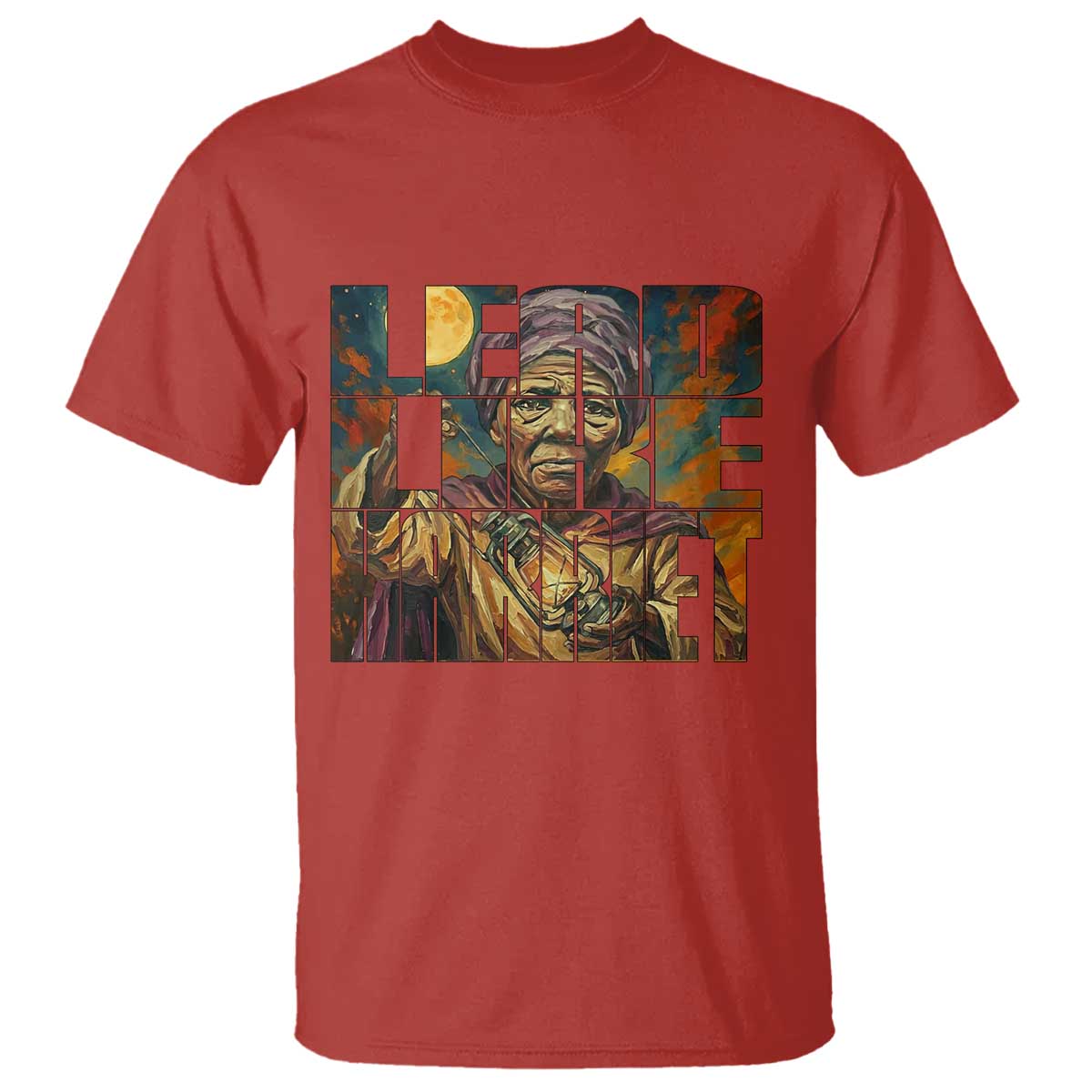 Lead Like Harriet T Shirt Black Women Leadership Quote - African Pride