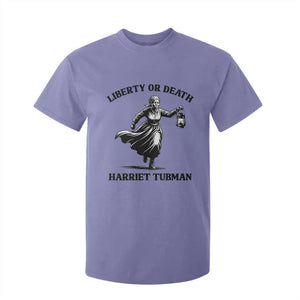 Liberty Or Death T Shirt For Kid Harriet Tubman Quote - African Pride