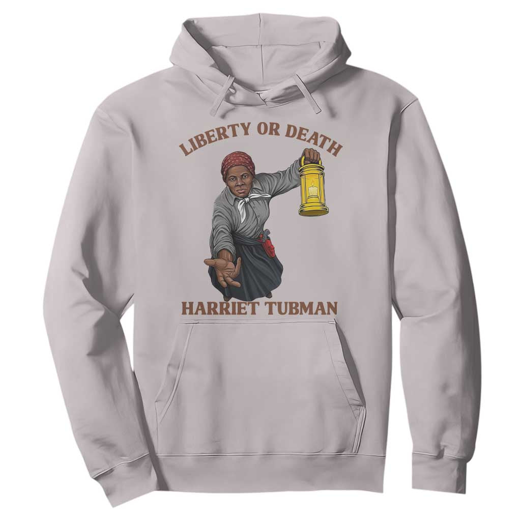 Harriet Tubman Freedom Quote Hoodie Liberty Or Death - African Pride