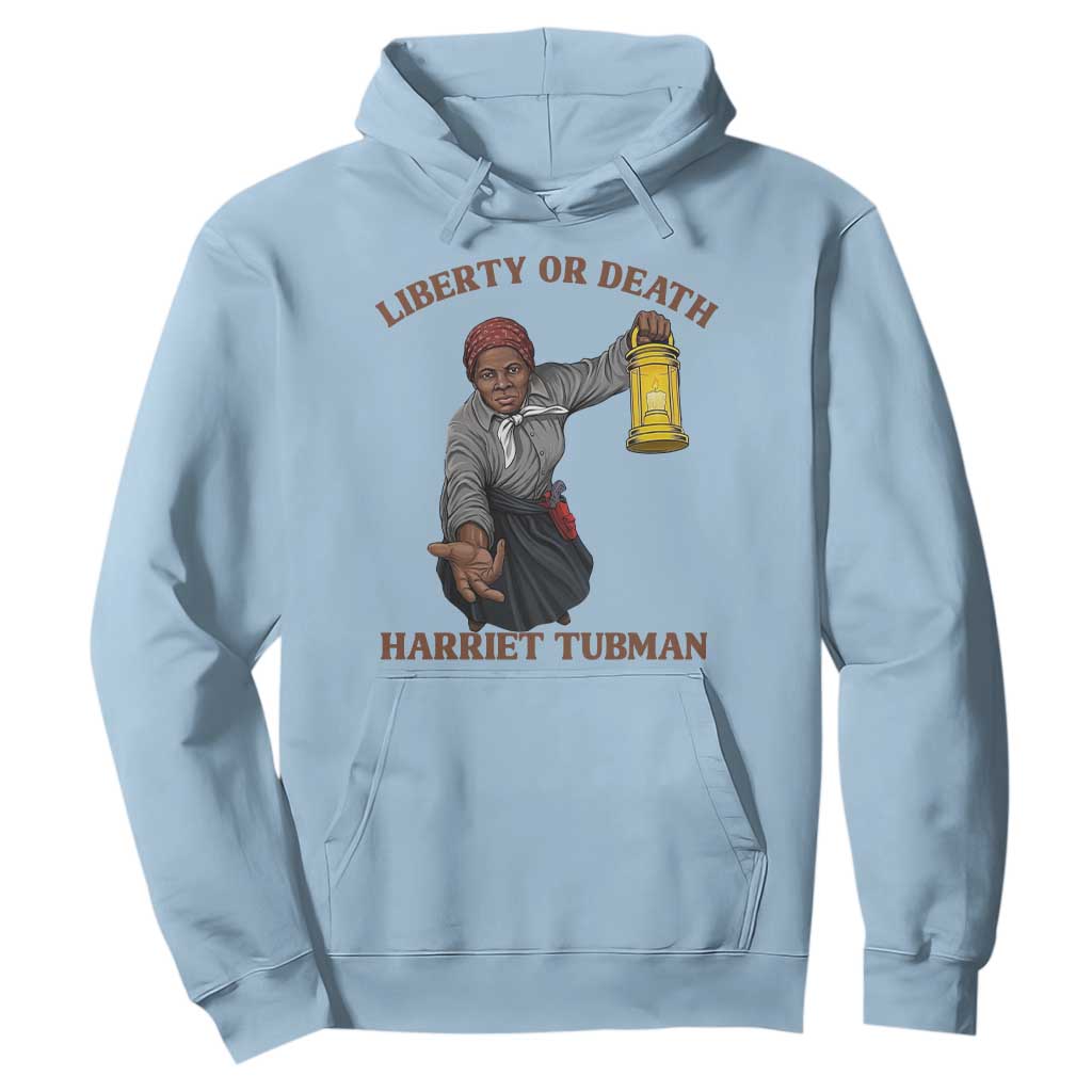 Harriet Tubman Freedom Quote Hoodie Liberty Or Death - African Pride
