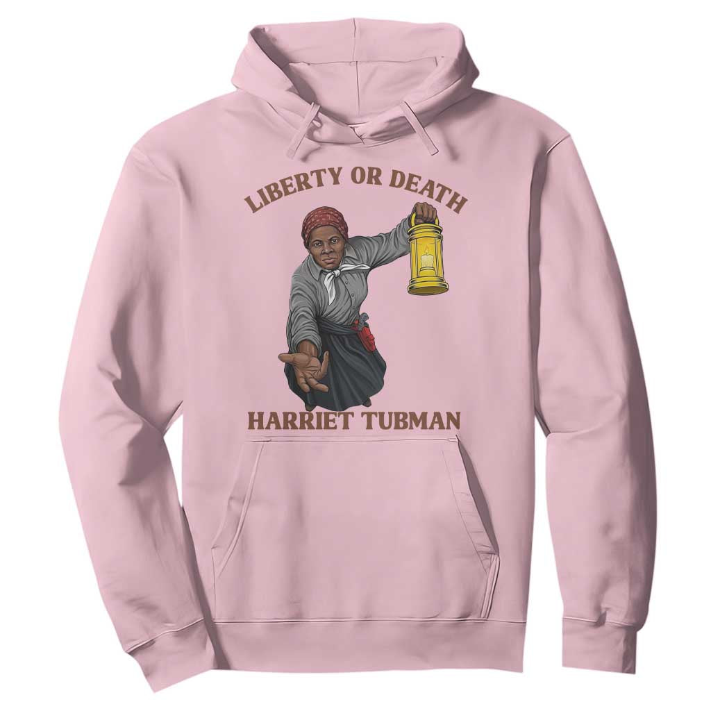 Harriet Tubman Freedom Quote Hoodie Liberty Or Death - African Pride