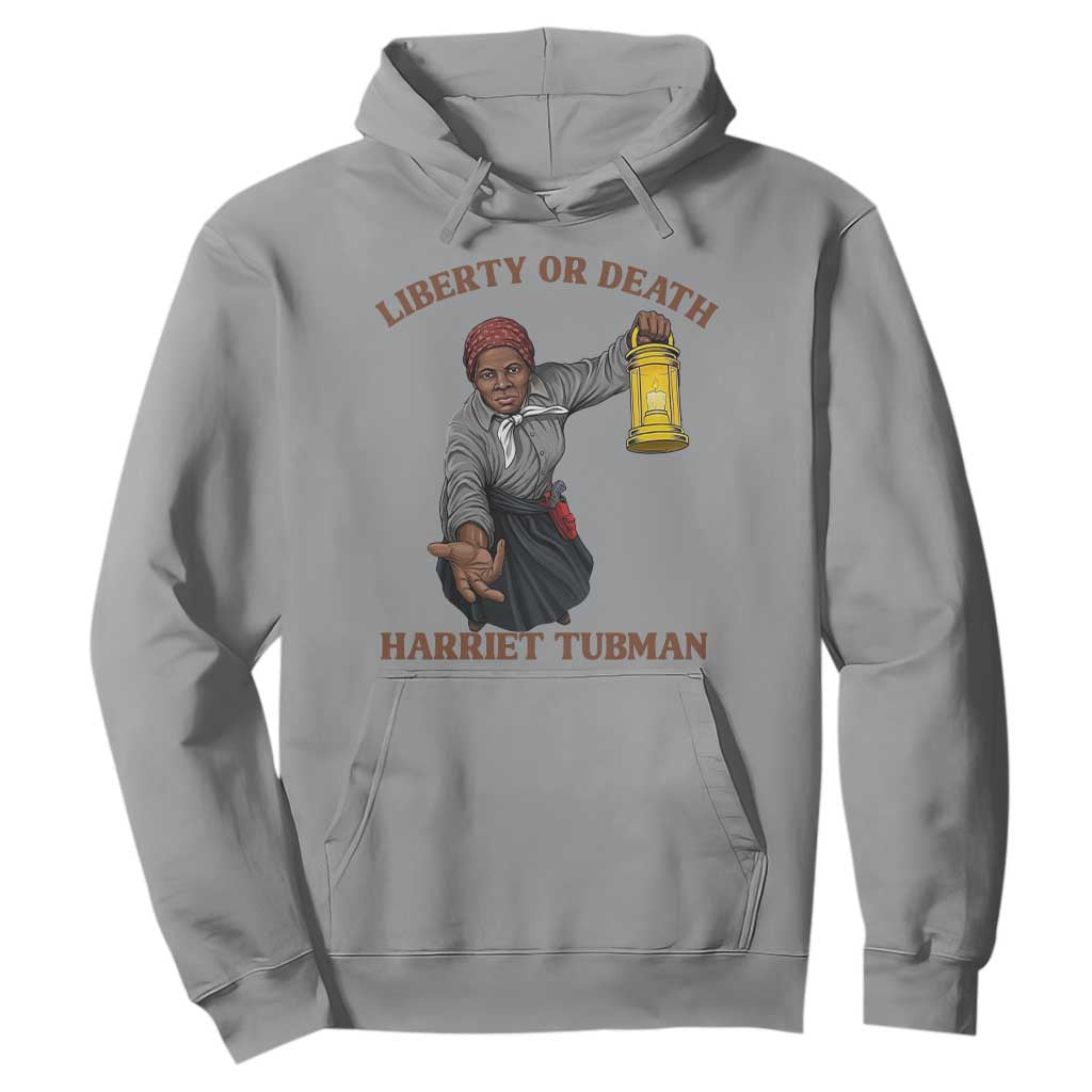 Harriet Tubman Freedom Quote Hoodie Liberty Or Death - African Pride
