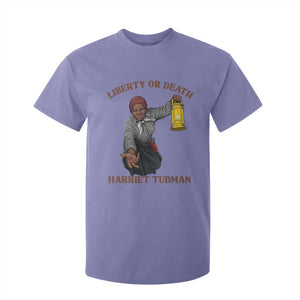 Harriet Tubman Freedom Quote T Shirt For Kid Liberty Or Death - African Pride