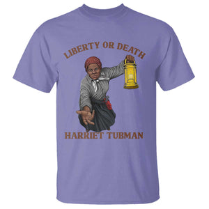 Harriet Tubman Freedom Quote T Shirt Liberty Or Death - African Pride