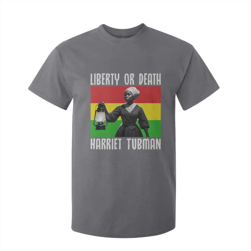 Harriet Tubman Women Leadership T Shirt For Kid Liberty Or Death